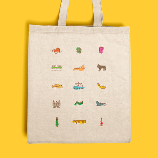 Totebag iconos Gran Canaria