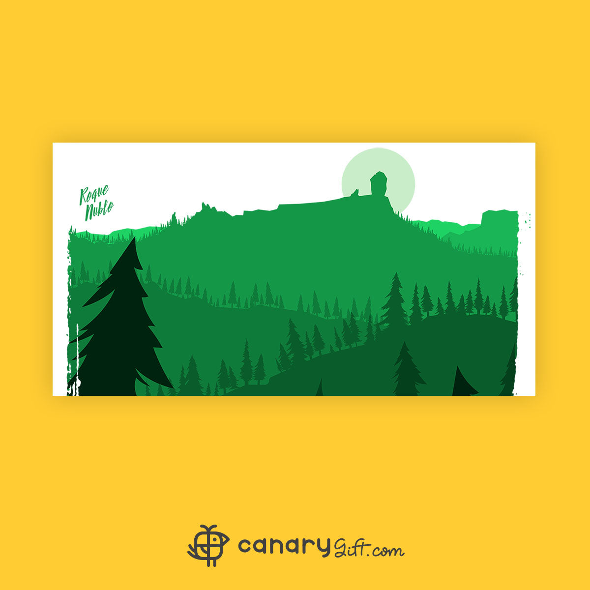 Póster Roque Nublo - Gran Canaria