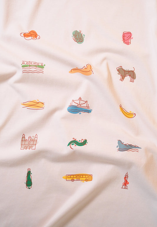 Camiseta eco: Iconos de Gran Canaria