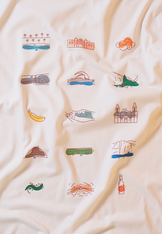 Camiseta eco: Iconos de Tenerife