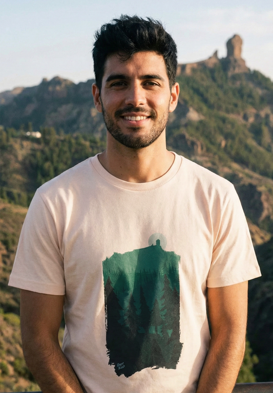 Camiseta eco: Roque Nublo, Gran Canaria