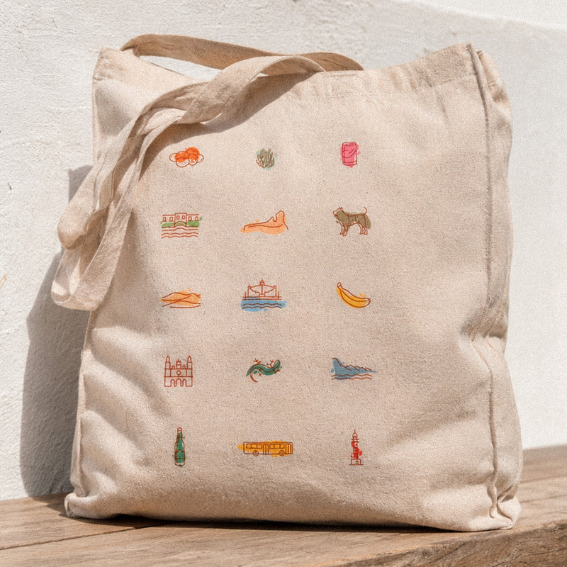 Bolso tote: Iconos de Gran Canaria
