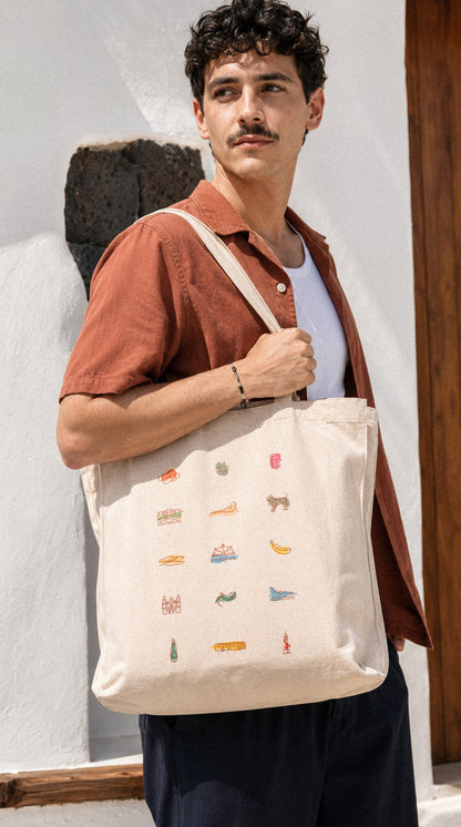 Bolso tote: Iconos de Gran Canaria