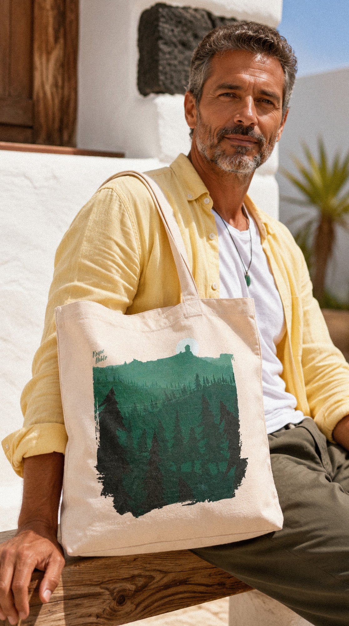 Bolso tote: Roque Nublo, Gran Canaria