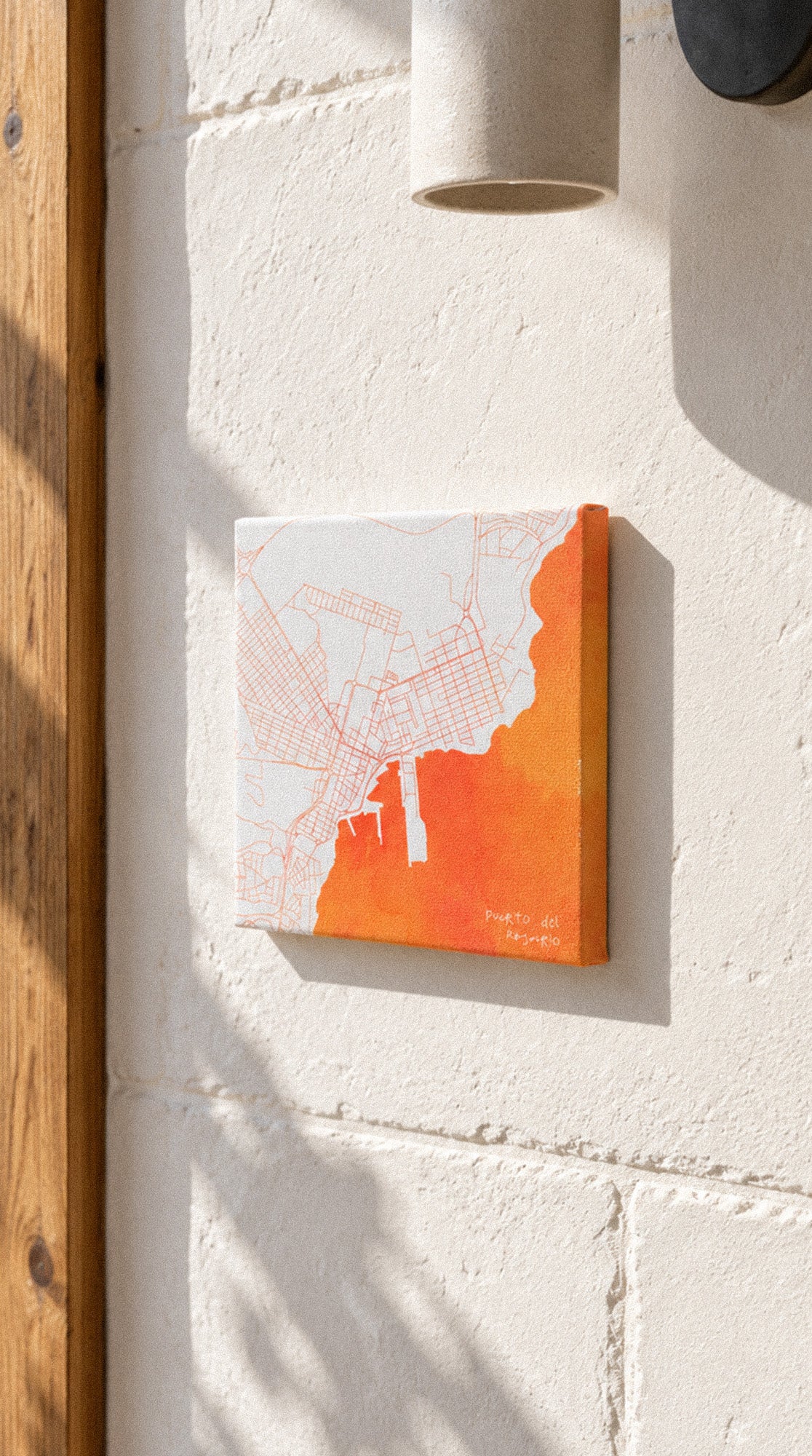 Cuadros en lienzo de Ciudades Canarias · 12x12cm