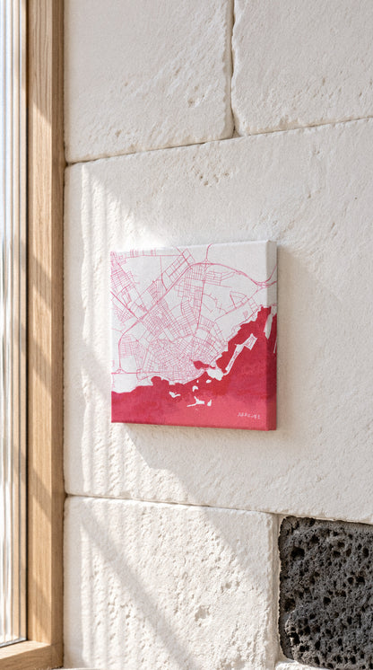 Cuadros en lienzo de Ciudades Canarias · 12x12cm
