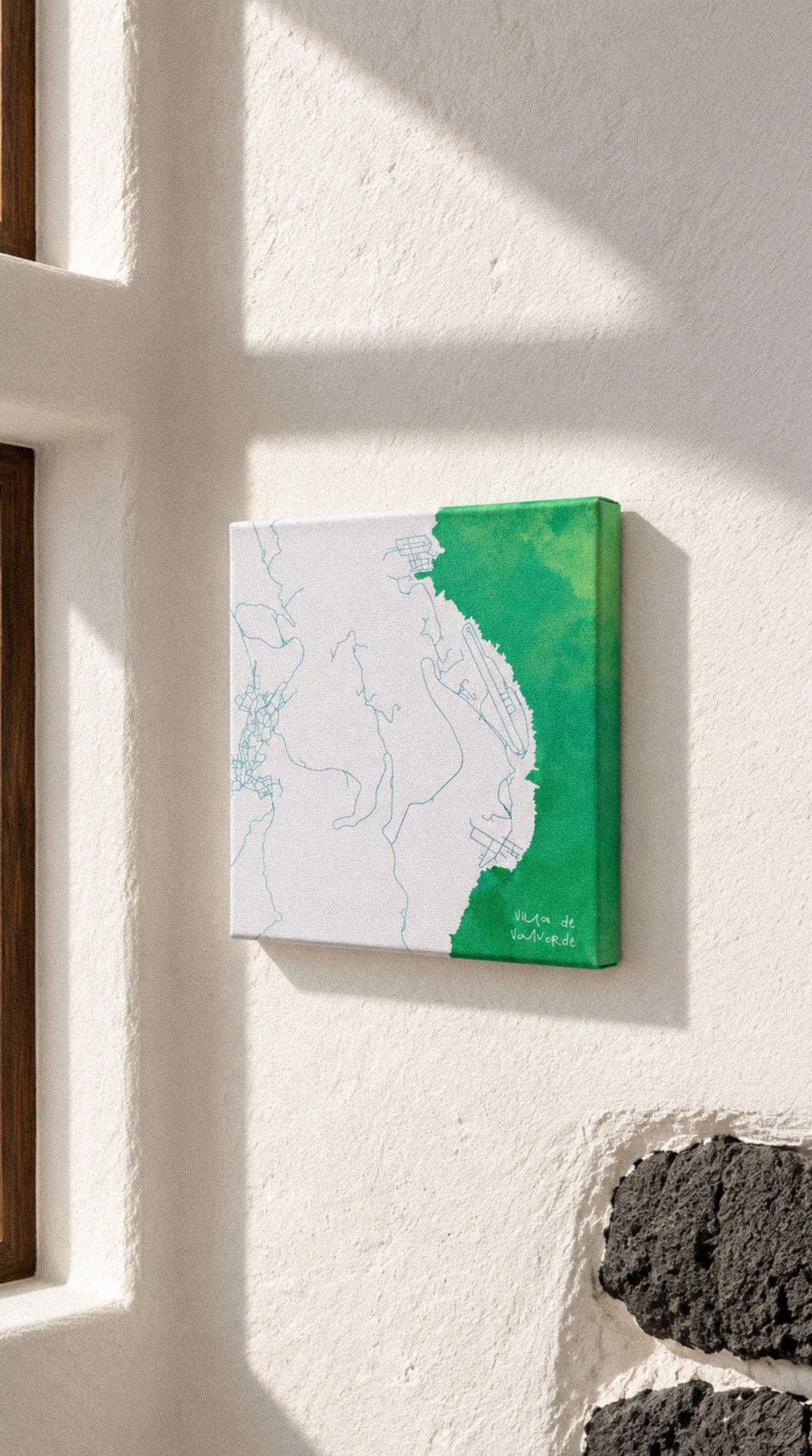 Cuadros en lienzo de Ciudades Canarias · 12x12cm