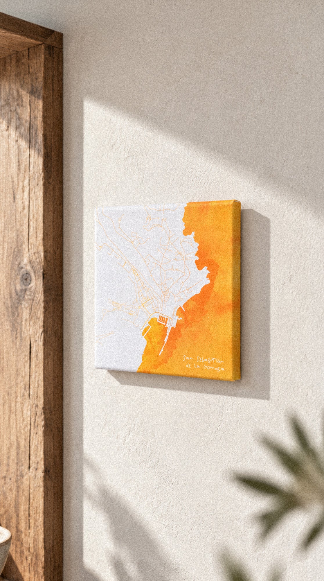 Cuadros en lienzo de Ciudades Canarias · 12x12cm