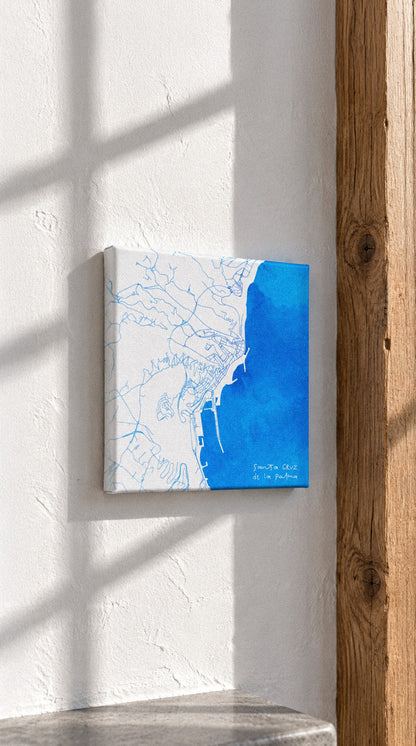 Cuadros en lienzo de Ciudades Canarias · 12x12cm