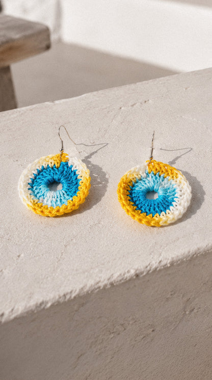 Pendientes de crochet Eclipse