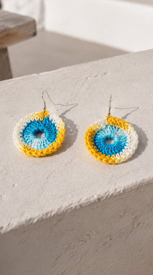 Pendientes de crochet Eclipse