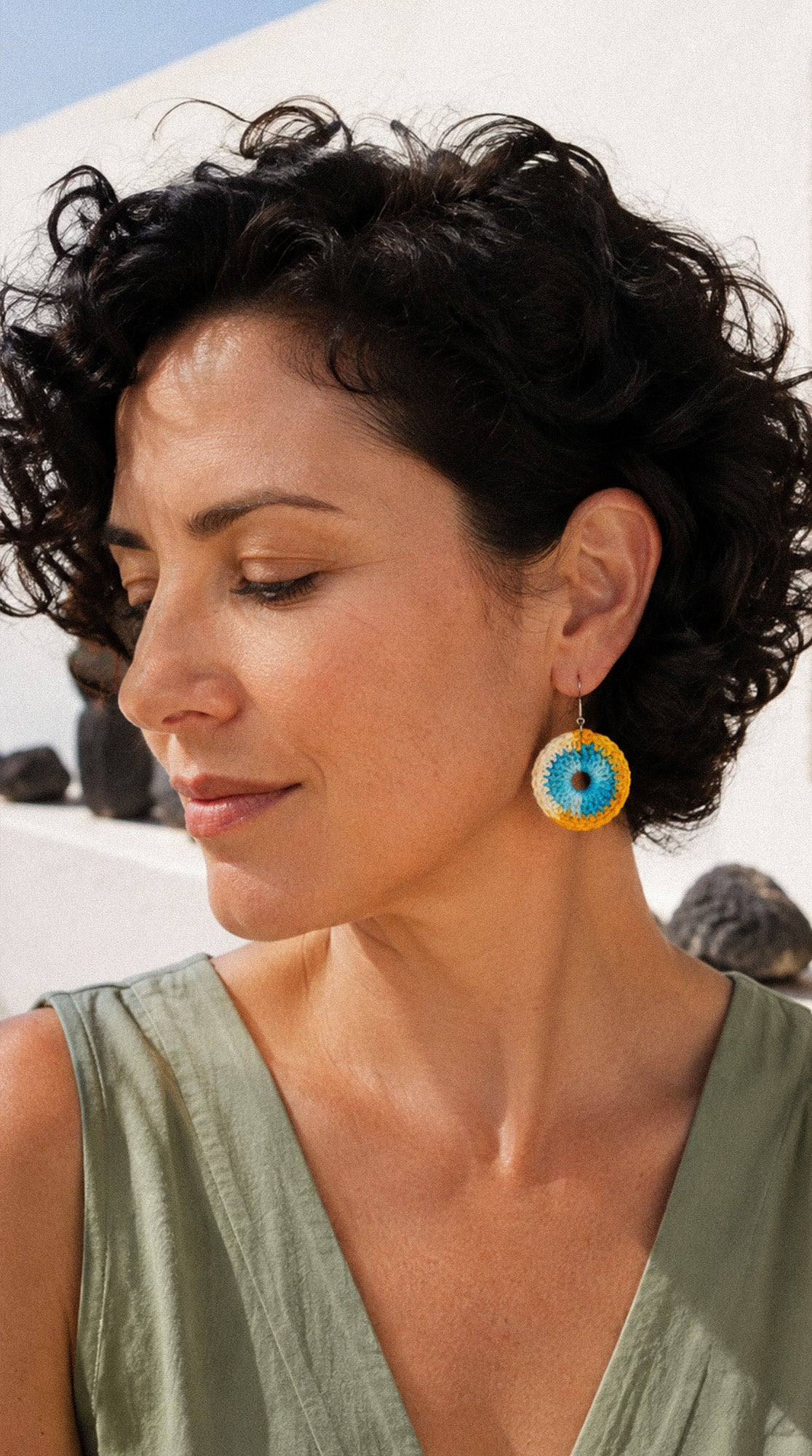 Pendientes de crochet Eclipse