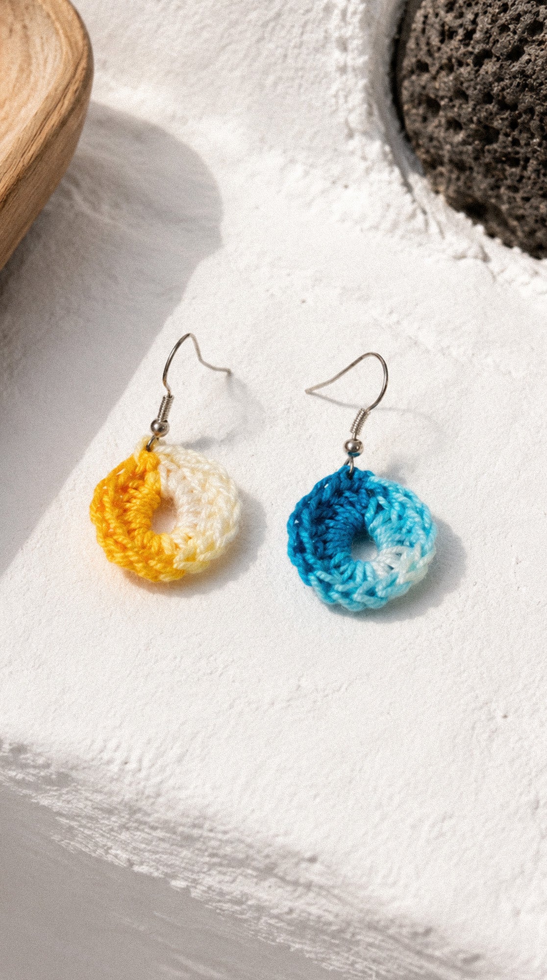Pendientes de crochet Espora