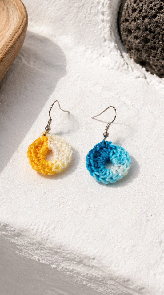 Pendientes de crochet Espora