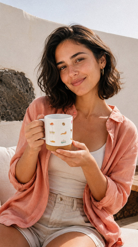 Taza: iconos de Gran Canaria