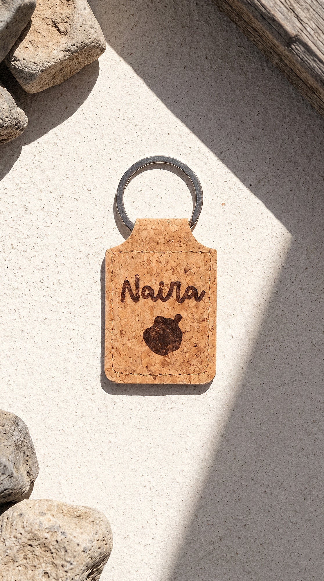 Llaveros canarios eco con tu nombre