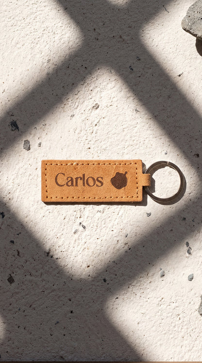 Llaveros canarios eco con tu nombre