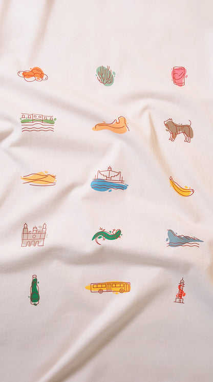 Camiseta eco: Iconos de Gran Canaria