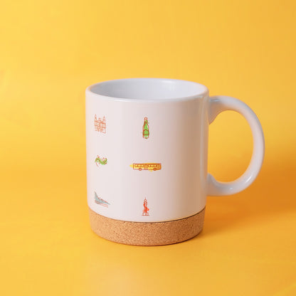 Taza: iconos de Gran Canaria