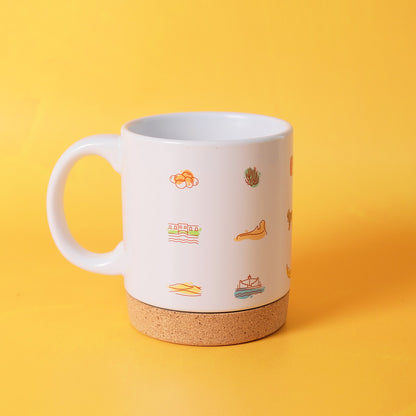 Taza: iconos de Gran Canaria