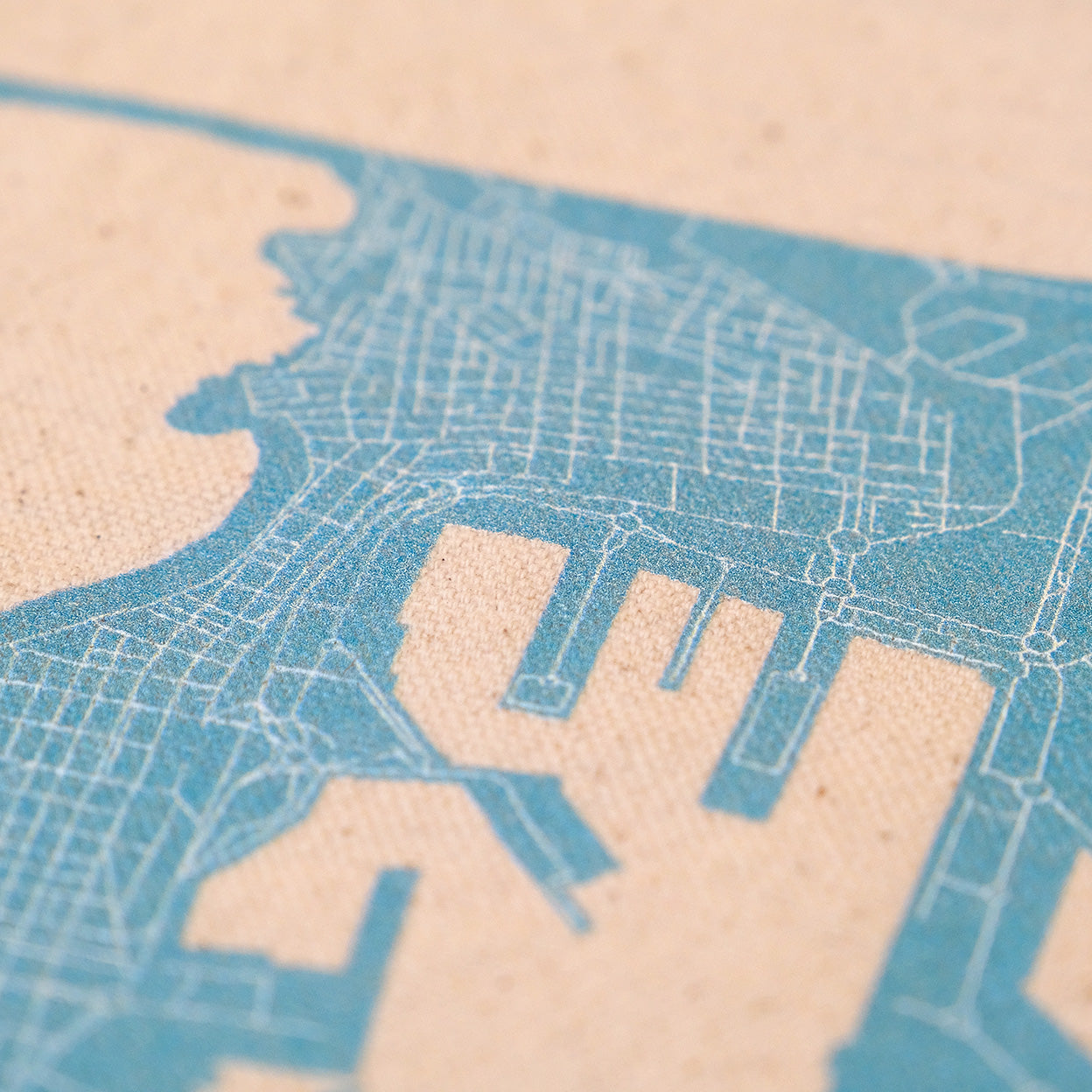 Bolso tote: mapa de Las Palmas de Gran Canaria