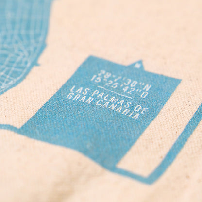 Bolso tote: mapa de Las Palmas de Gran Canaria