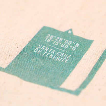 Bolso tote: mapa de Santa Cruz de Tenerife