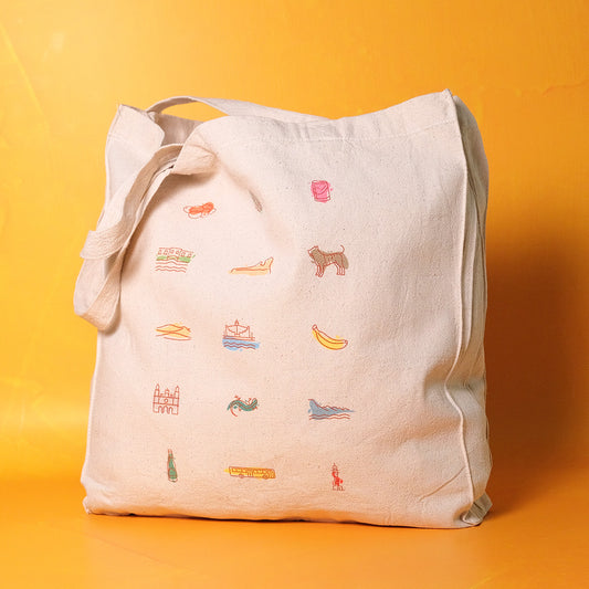 Bolso con Iconos de Gran Canaria