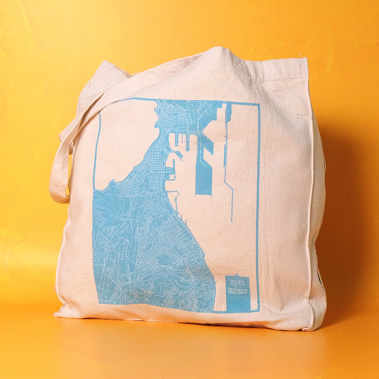 Bolso tote: mapa de Las Palmas de Gran Canaria