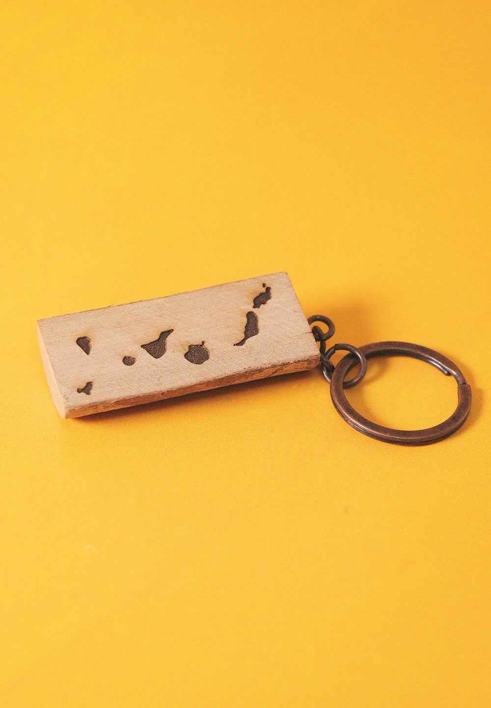 Llavero de madera: 7 Islas