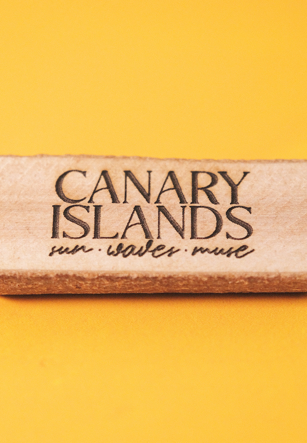 Llavero de madera: Canary Islands