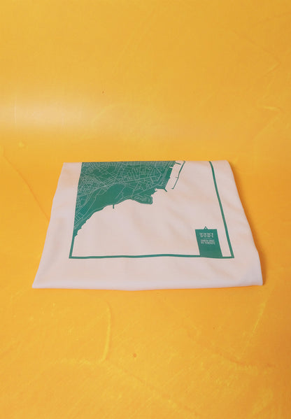 Camiseta eco: Mapa de Santa Cruz de Tenerife