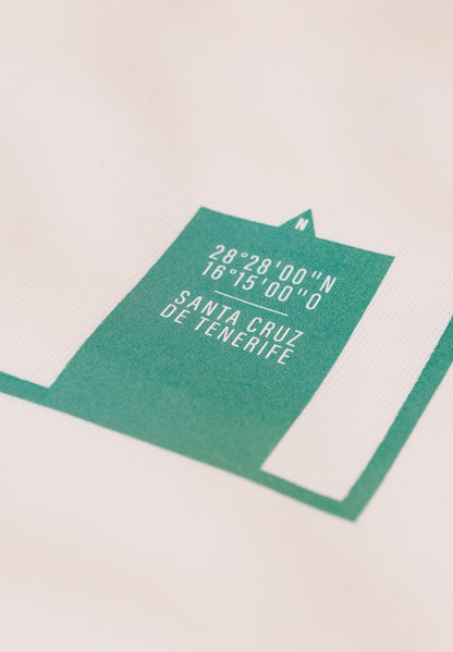 Camiseta eco: Mapa de Santa Cruz de Tenerife