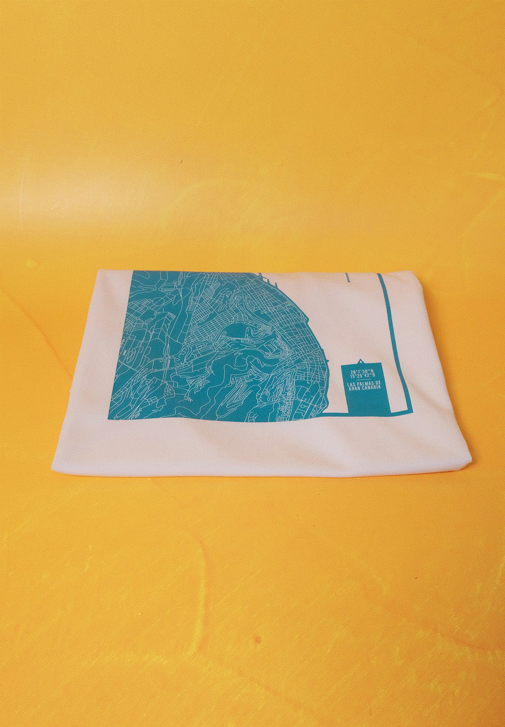 Camiseta eco: Mapa de Las Palmas de Gran Canaria