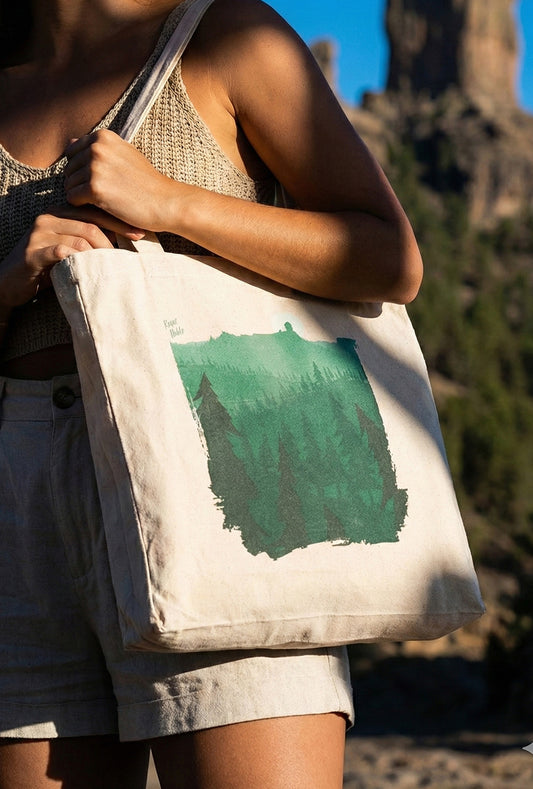Bolso tote: Roque Nublo, Gran Canaria