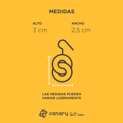 Pendientes artesanales en crochet: Salitre