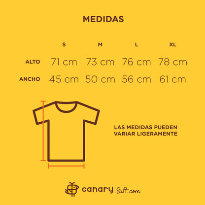 Camiseta con la silueta del pico del Teide