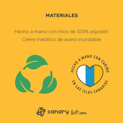 Pendientes artesanales en crochet: Salitre