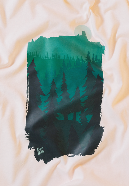 Camiseta eco: Roque Nublo, Gran Canaria