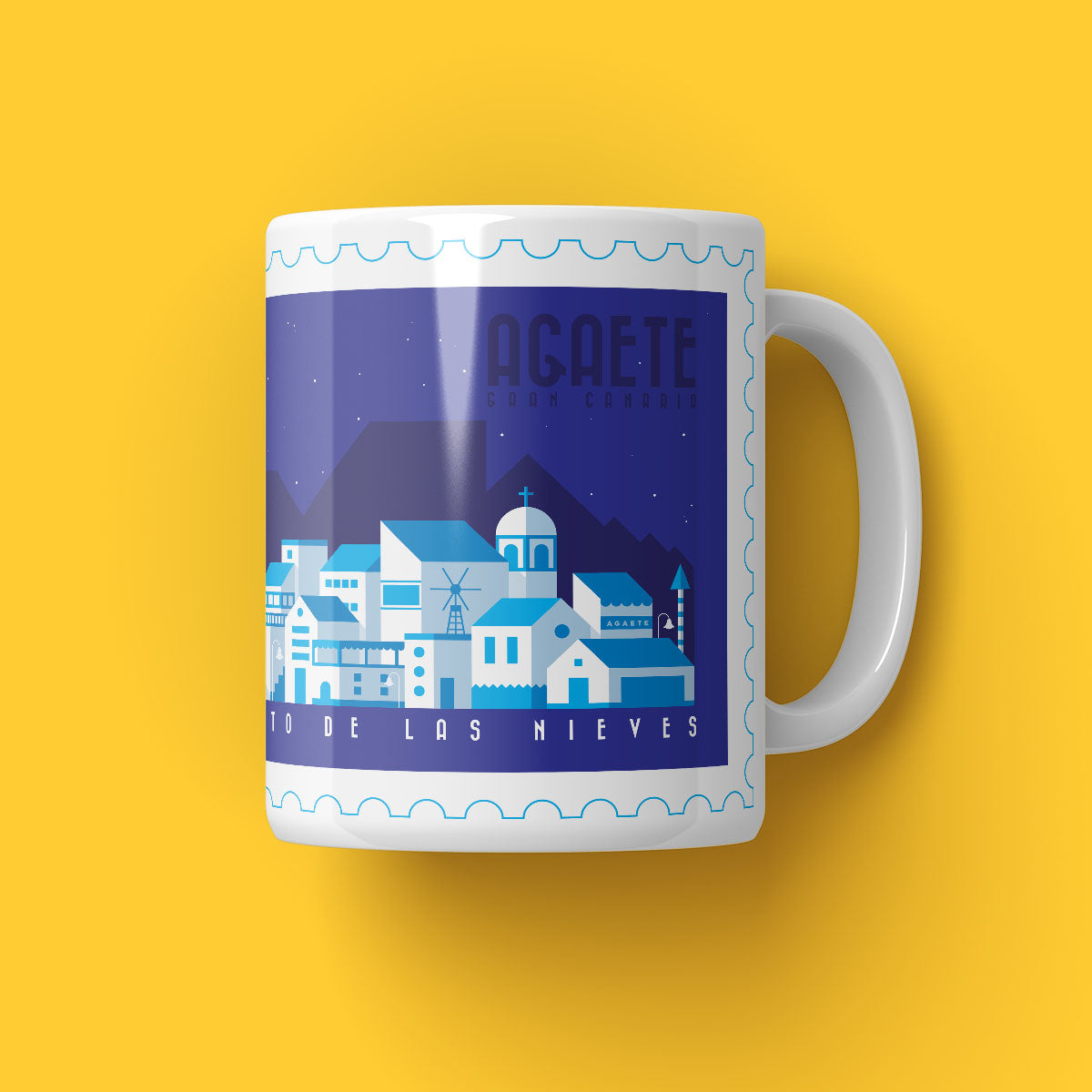 Mug of Puerto De Las Nieves, Agaete