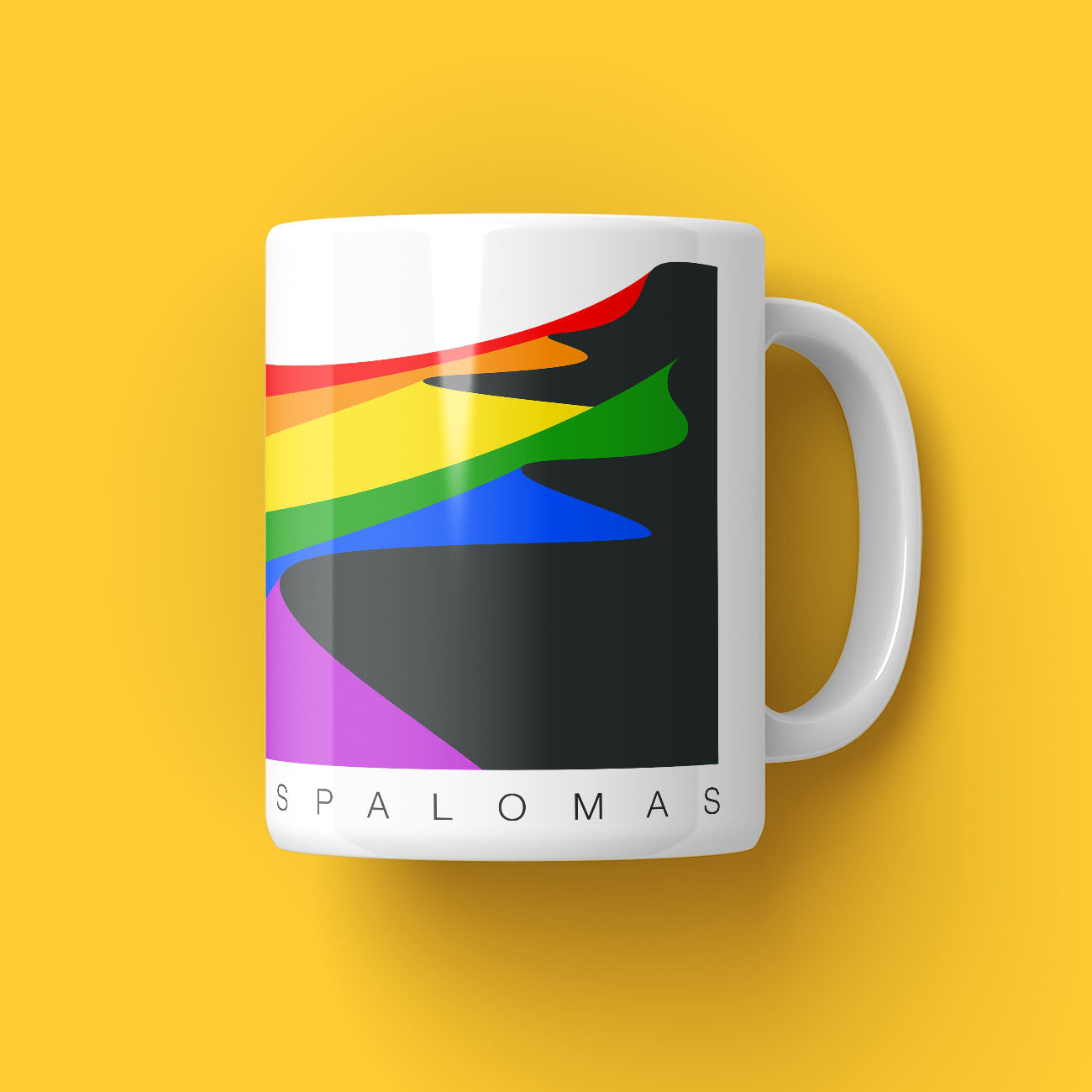 Taza multicolor de las Dunas de Maspalomas