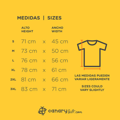 Camiseta multicolor de las Dunas de Maspalomas