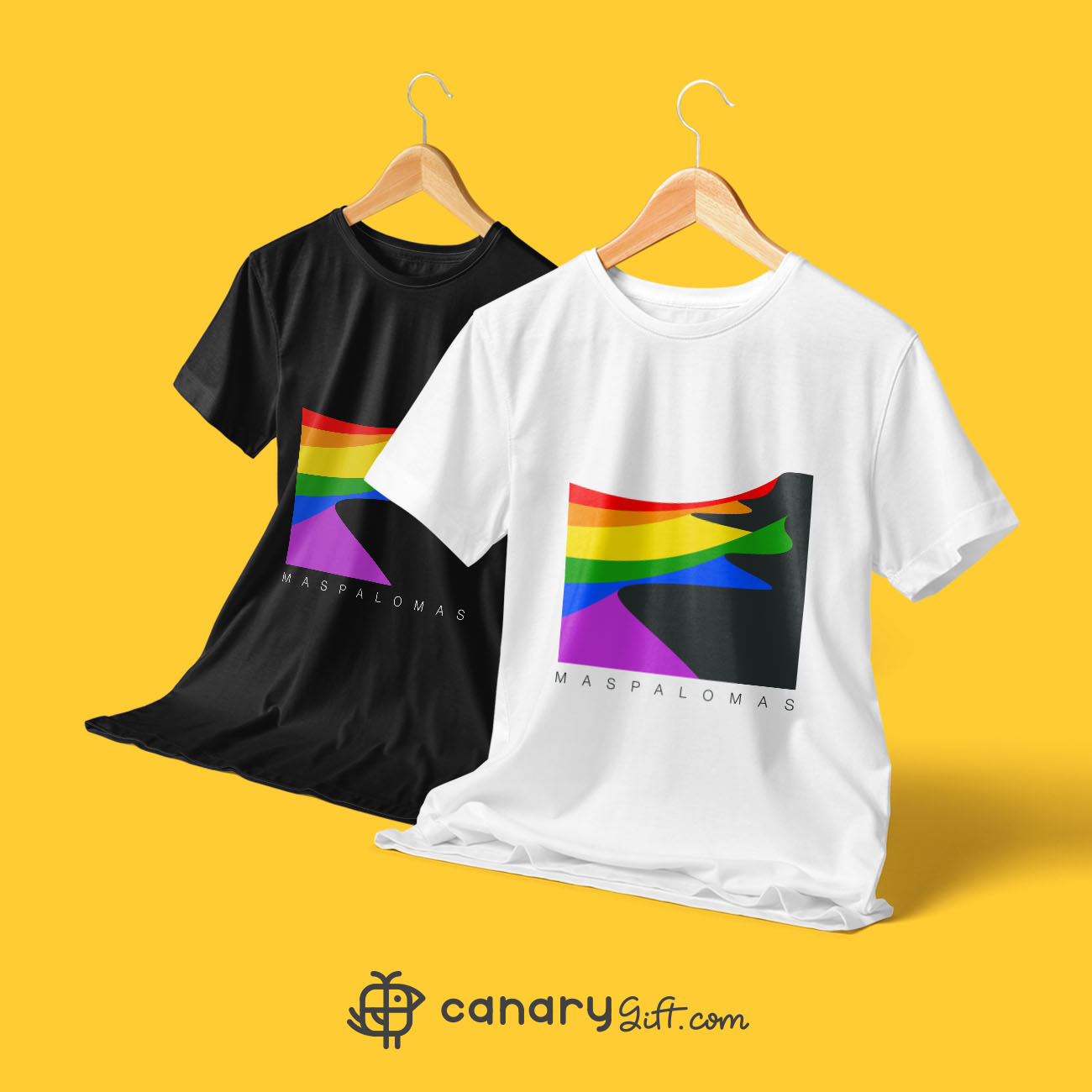 Camiseta multicolor de las Dunas de Maspalomas